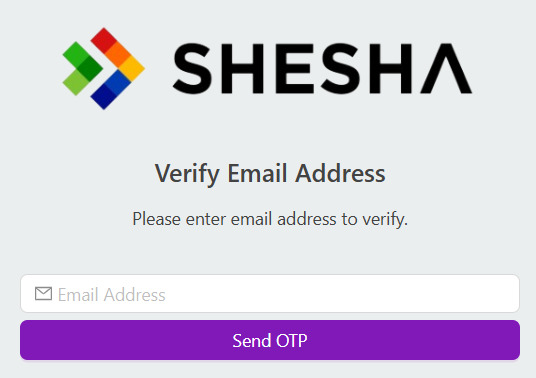 Email verification
